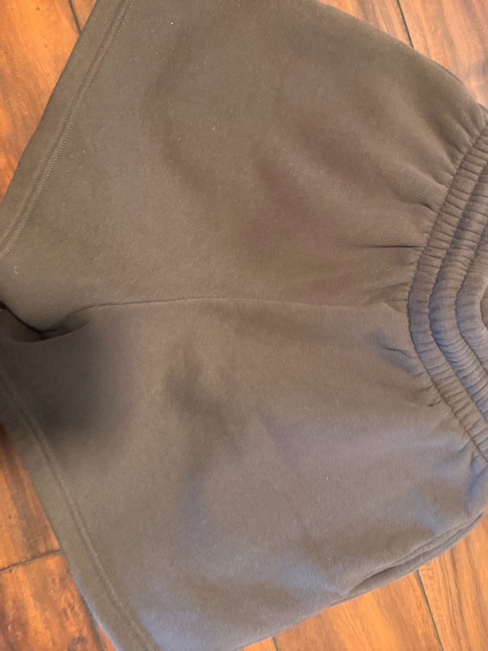 White Fox Brown Drawstring Athletic Lounge Shorts - Picture 4 of 9